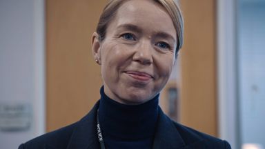Anna Maxwell Martin as Patricia Carmichael in Line Of Duty. Pic: BBC/World Productions